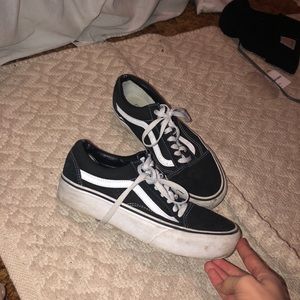 Black original Vans